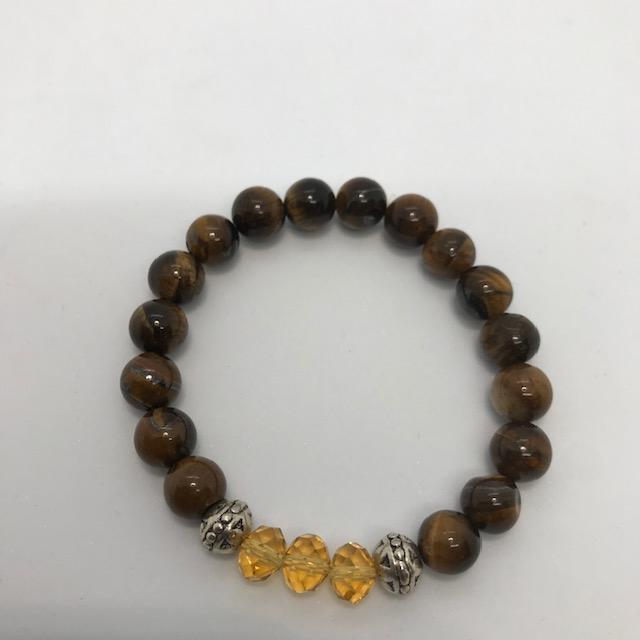 1011 Ensemble de 4 bracelets en pierres naturelles