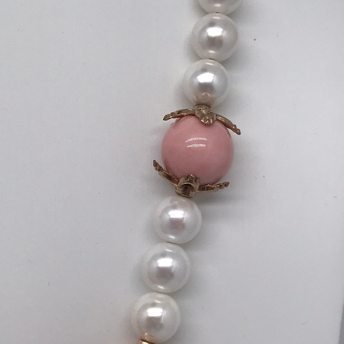 Collier en perles naturelles et perles indonésiennes 2092