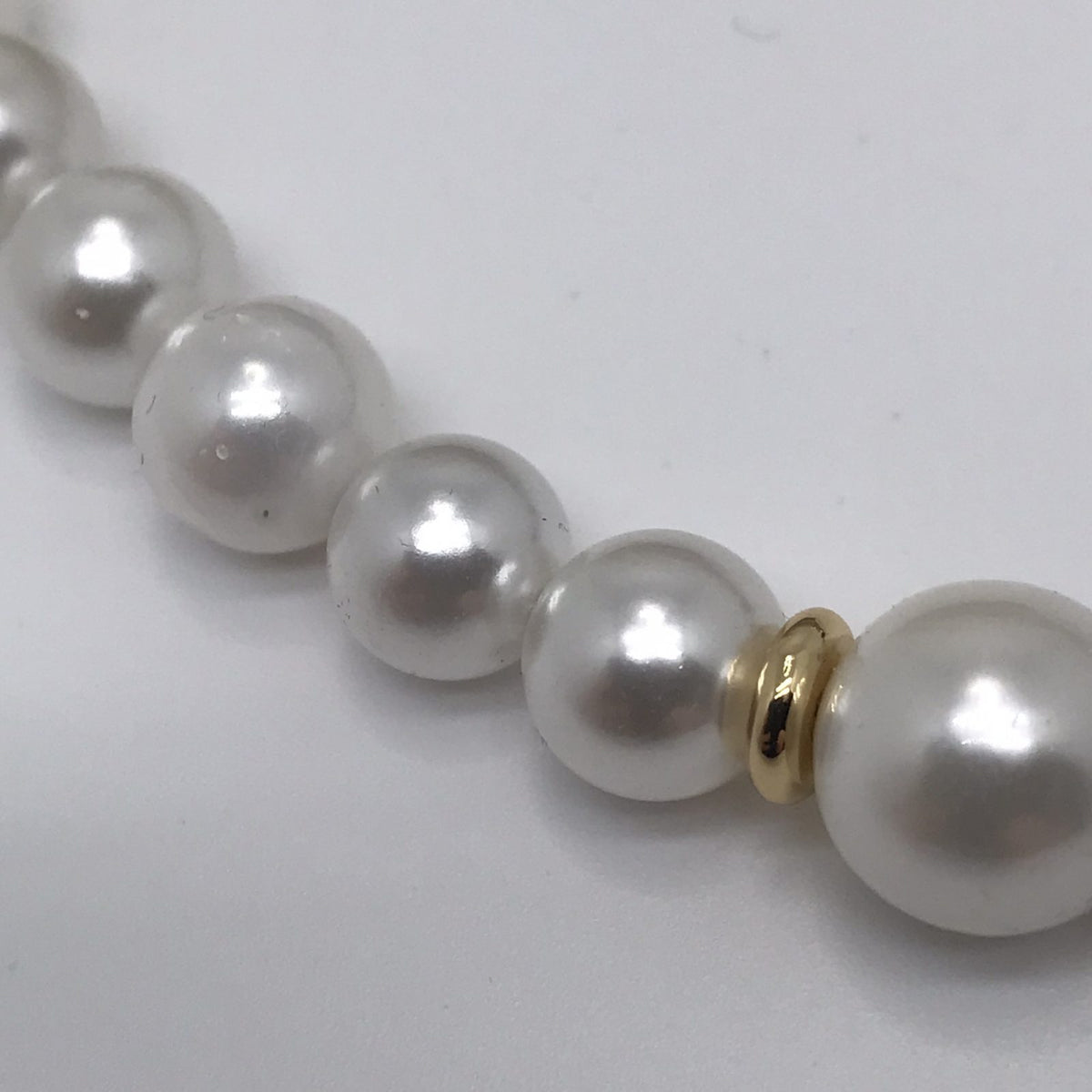 Collier en perles naturelles, cristal taillé mauve 2093