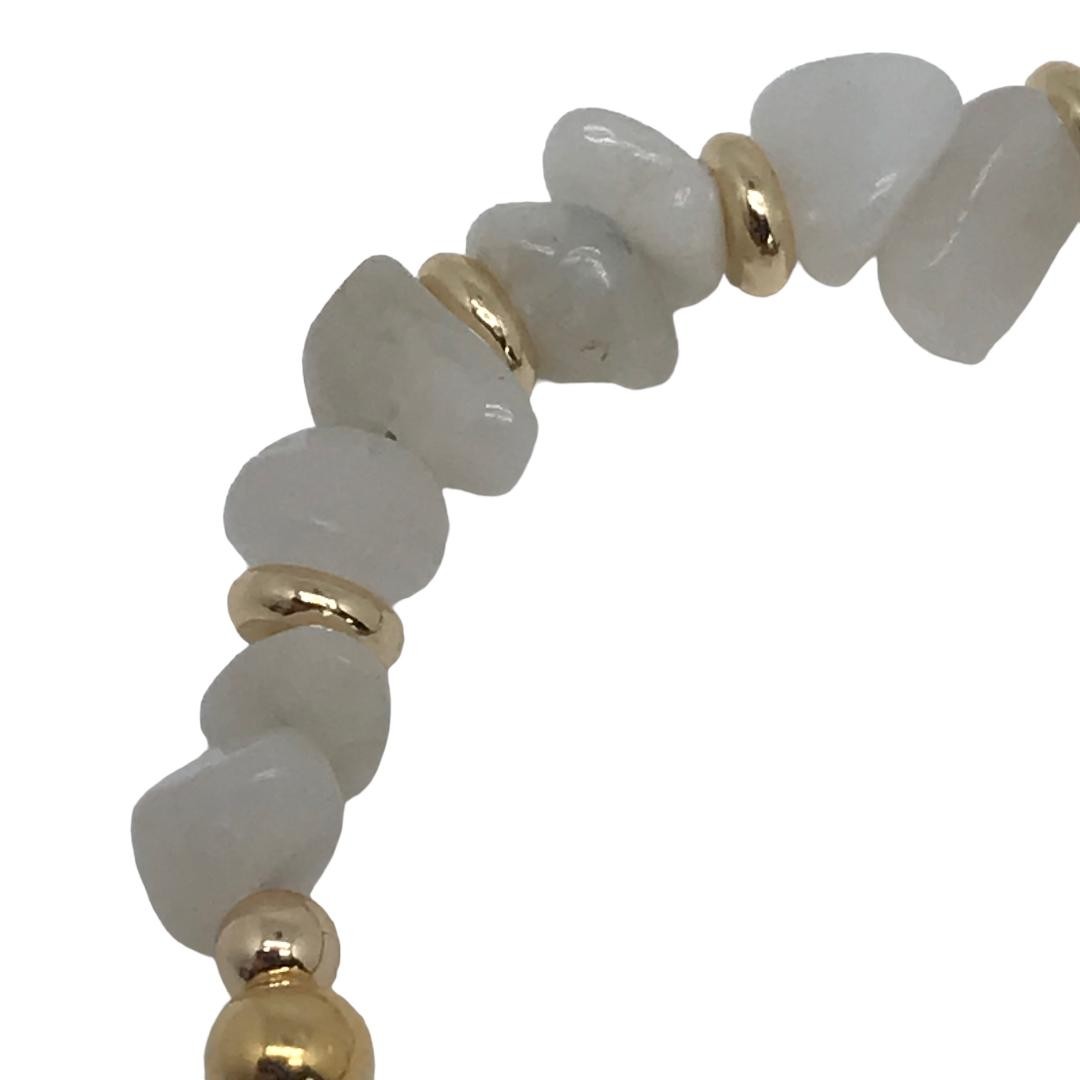 Bracelet en perles de nacre baroques 1067
