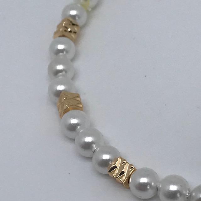 - Bracelet en perles naturelles 4 mm 1069