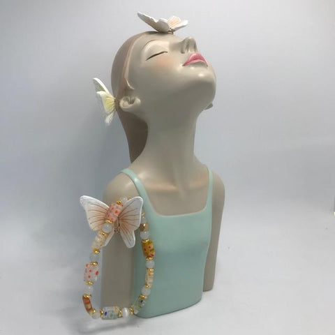 Bracelet en perles mille fleurs de Murano 1018