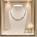 Collier Signature Double Rang Nacre & Perles – Éclat Précieux