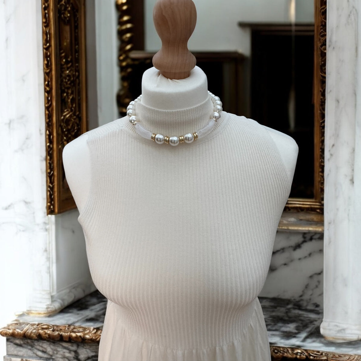 Collier en perles naturelles 2189