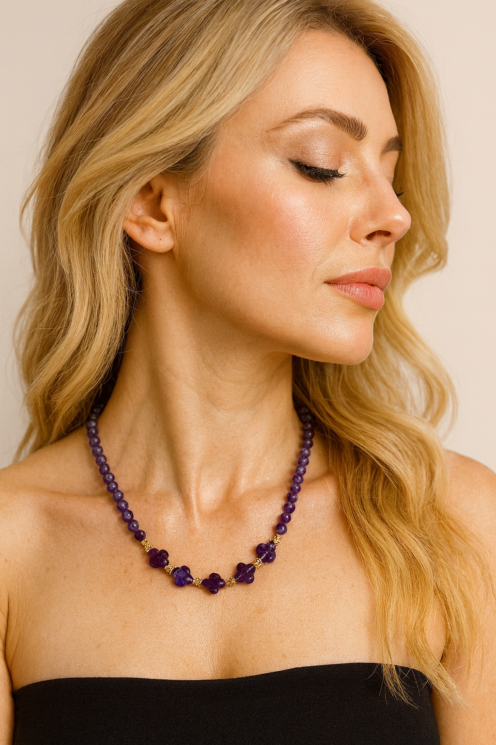 Collier en améthyste 2209