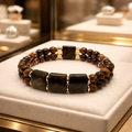 Bracelet œil de tigre naturel 1269