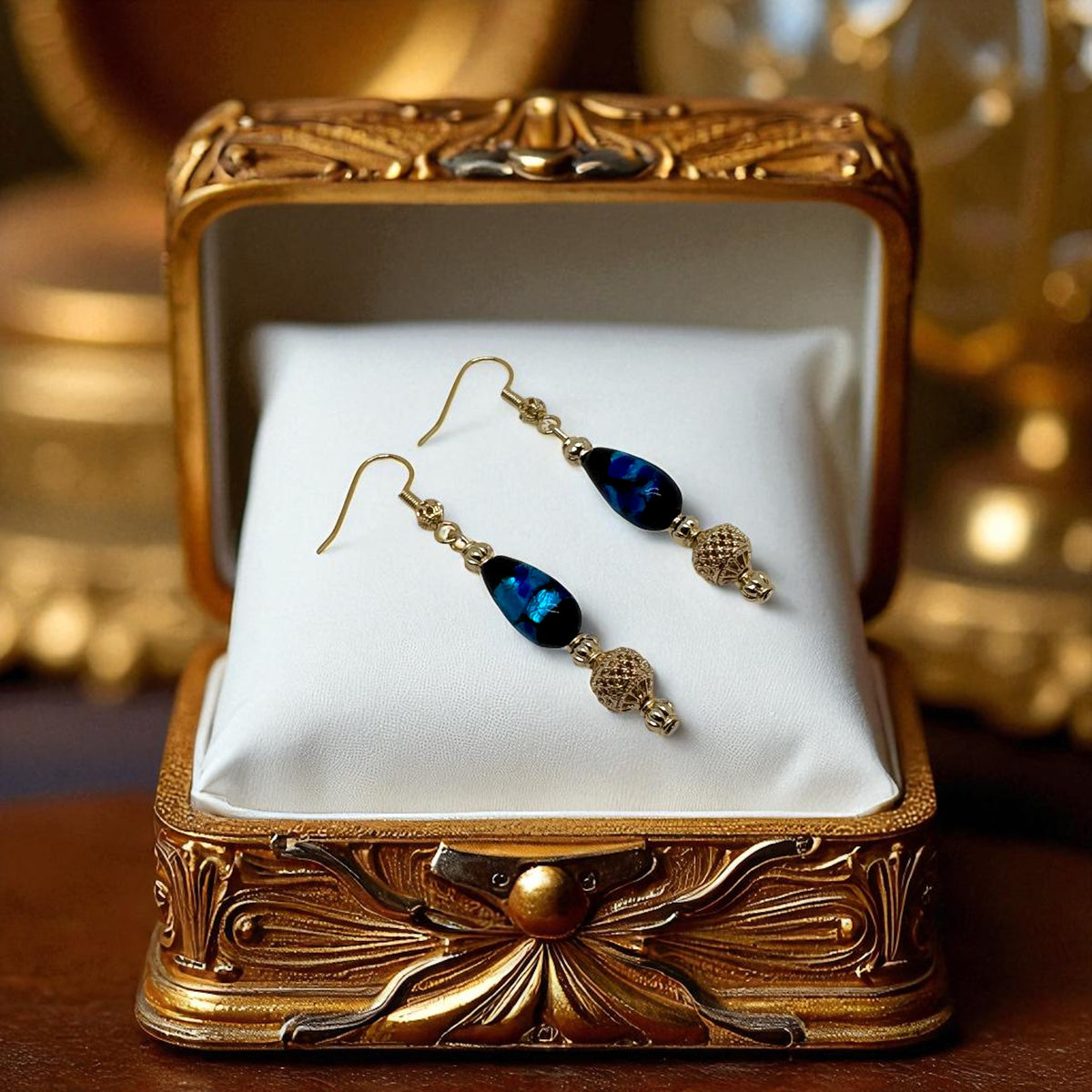 Boucles d’oreilles plaquées or 3113