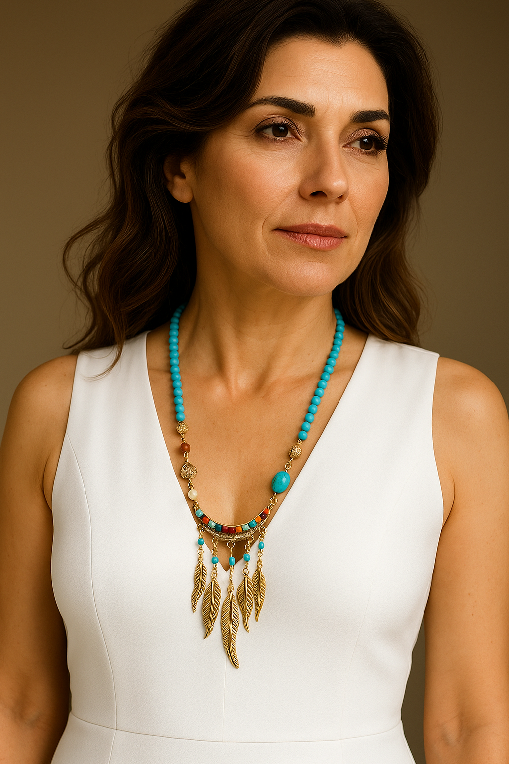 Collier attrape rêves 2218