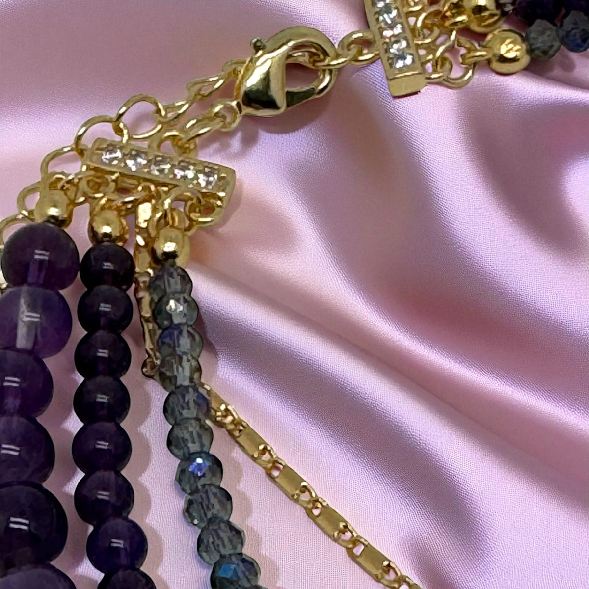Collier améthyste 2222