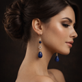 Boucles d’oreilles lapis lazuli 3162
