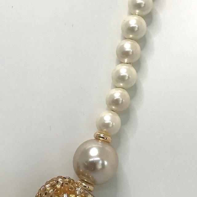 Collier perles véritables et perles indonésiennes 2059