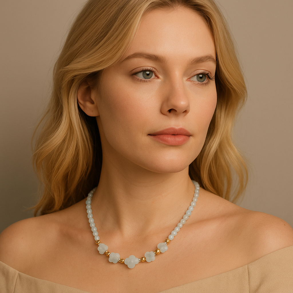 Collier en pierre de lune 2211