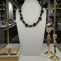 Collier malachite naturelle 2285