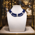 Collier triple rang lapis-lazuli 2387