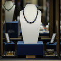 Collier lapis lazuli et perles mille fleurs 2240