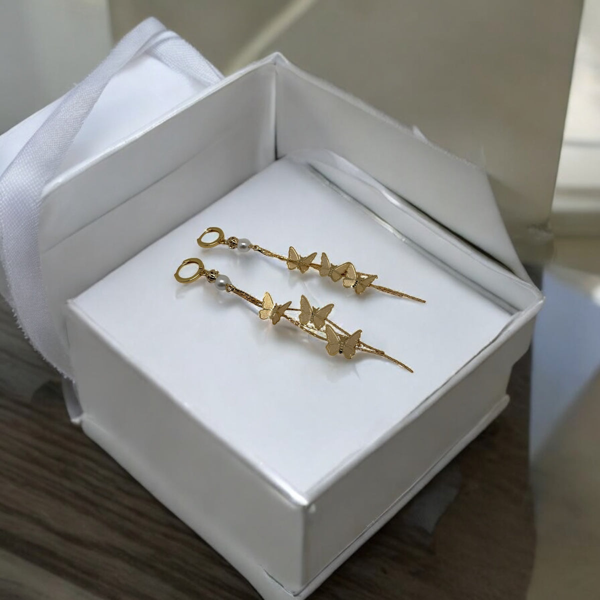 Boucles d’oreilles papillons 3109