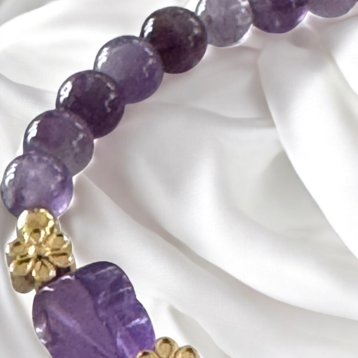 Bracelet en améthyste 1203