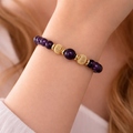 Bracelet améthyste naturelle 1271
