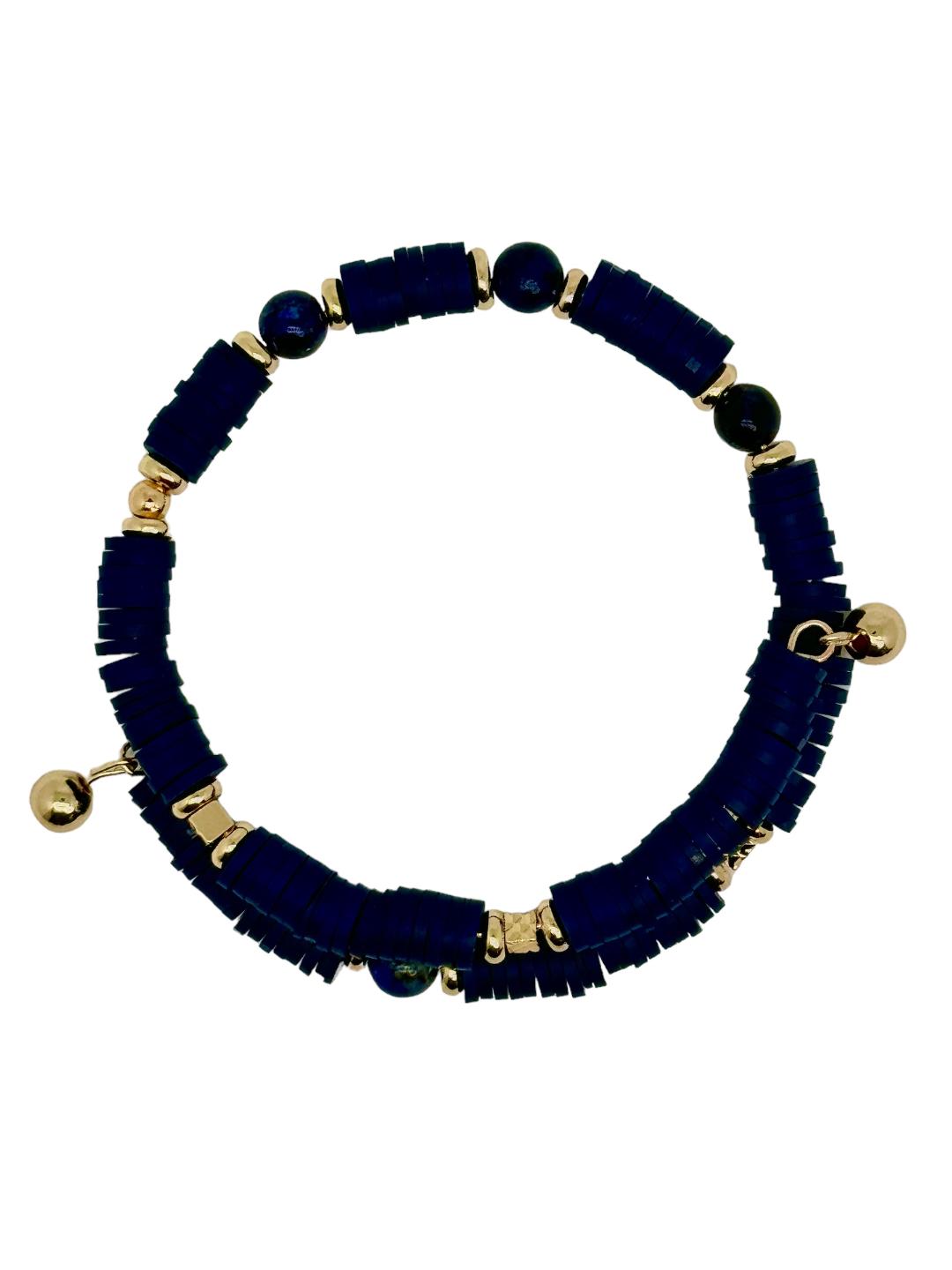 Bracelet à mémoire de forme bleu 1099