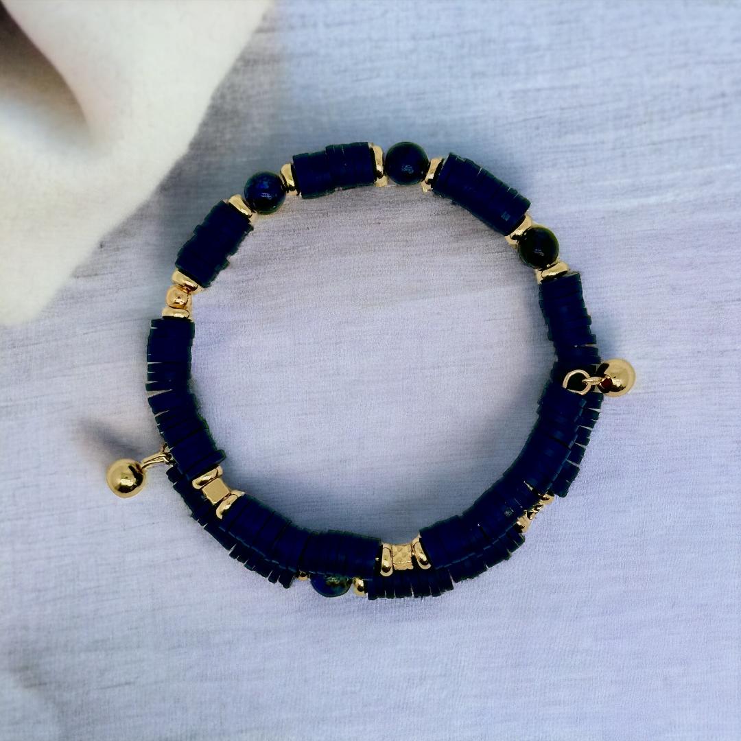 Bracelet à mémoire de forme bleu 1099