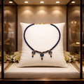 Collier lapis-lazuli naturel 2424