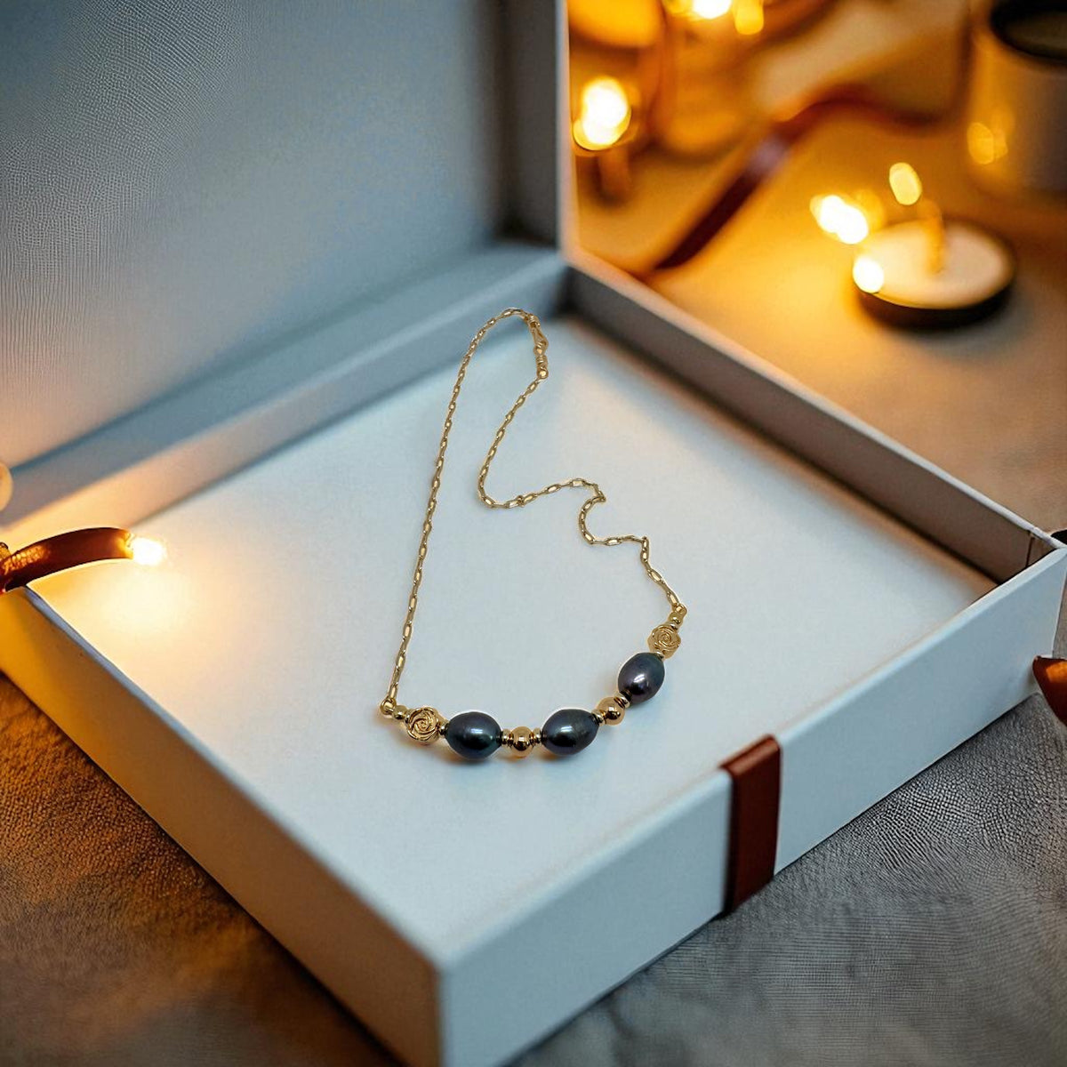 Collier en perles de Tahiti 2213
