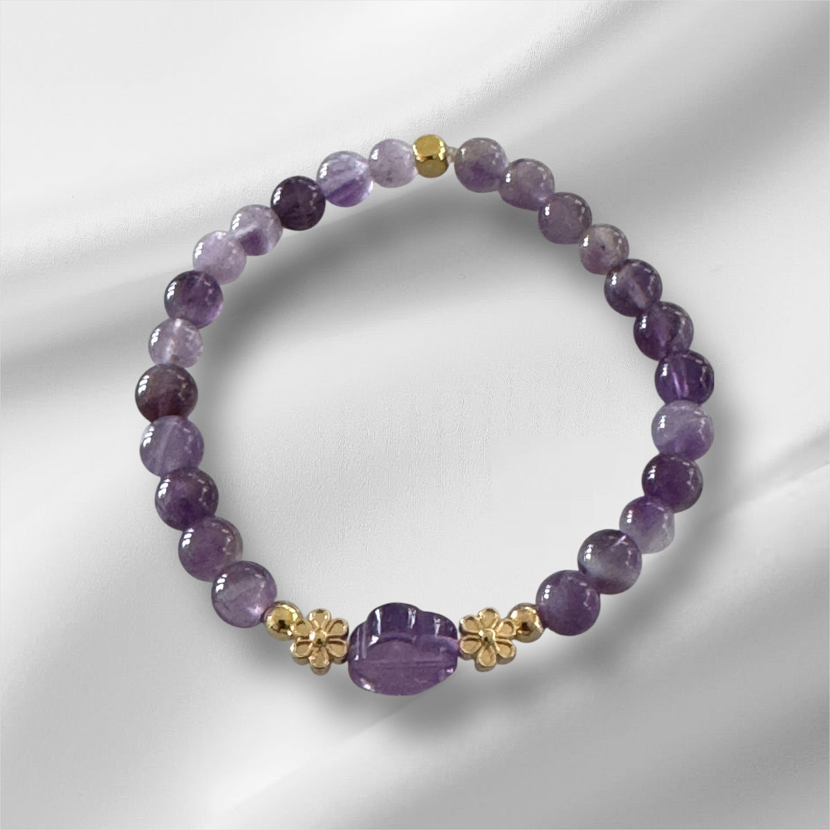 Bracelet en améthyste 1203