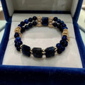 Bracelet double rang lapis-lazuli 1265