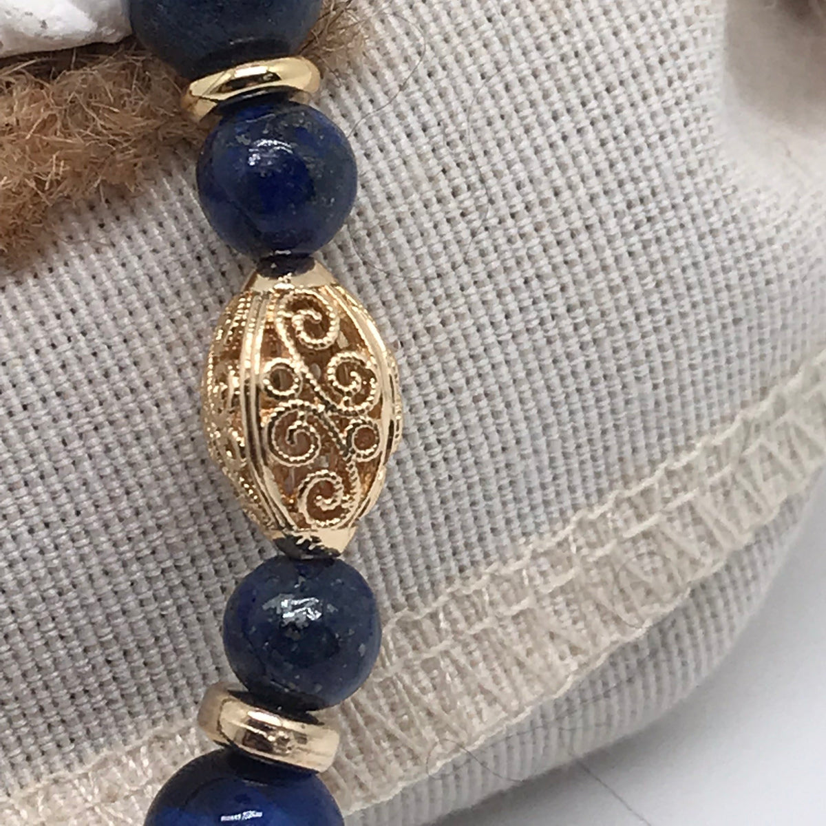 Bracelet en lapis lazuli 1034