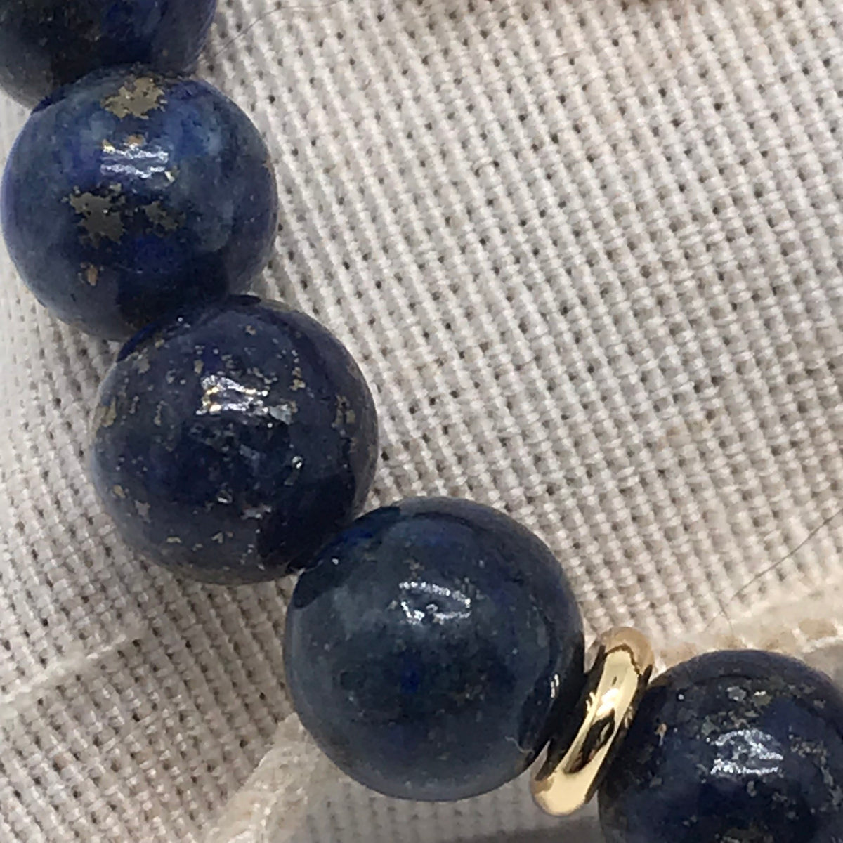 Bracelet en lapis lazuli 1034