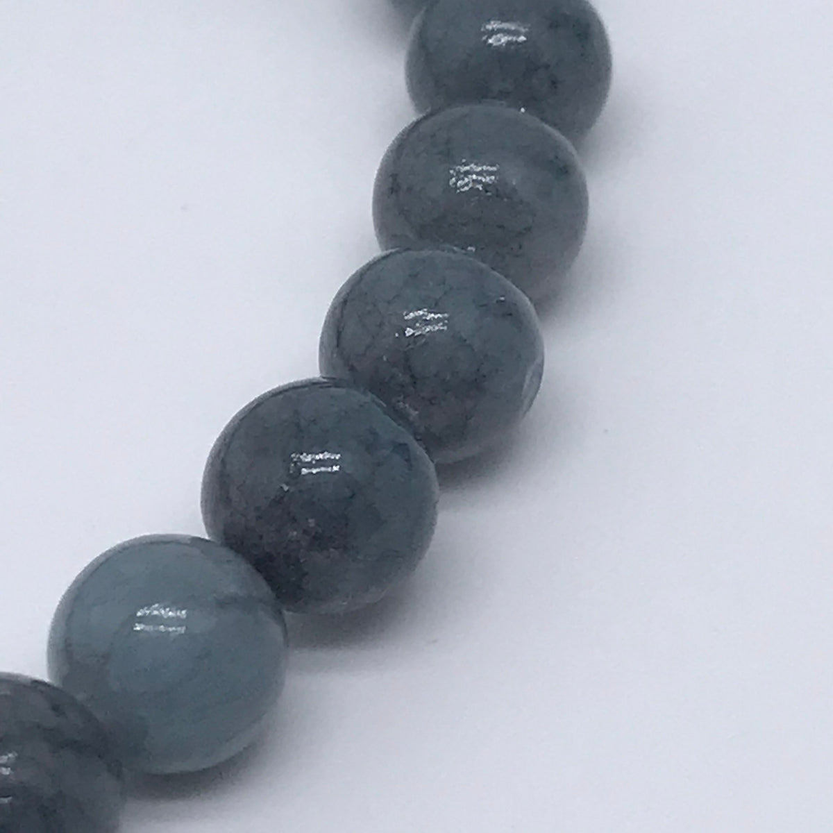 Bracelet en quartz gris bleu 1036