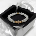 Bracelet jade blanc 1187