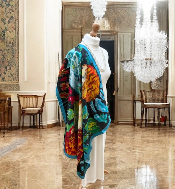 Foulard en soie naturelle 4080