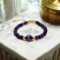 Bracelet améthyste 1133