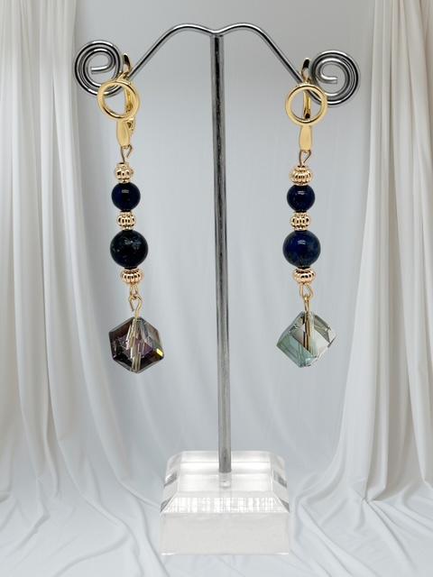 Boucles d'oreilles lapis-lazuli 3055