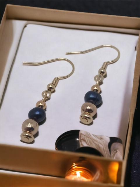 Boucles d'oreilles en perles d'eau douce 3036