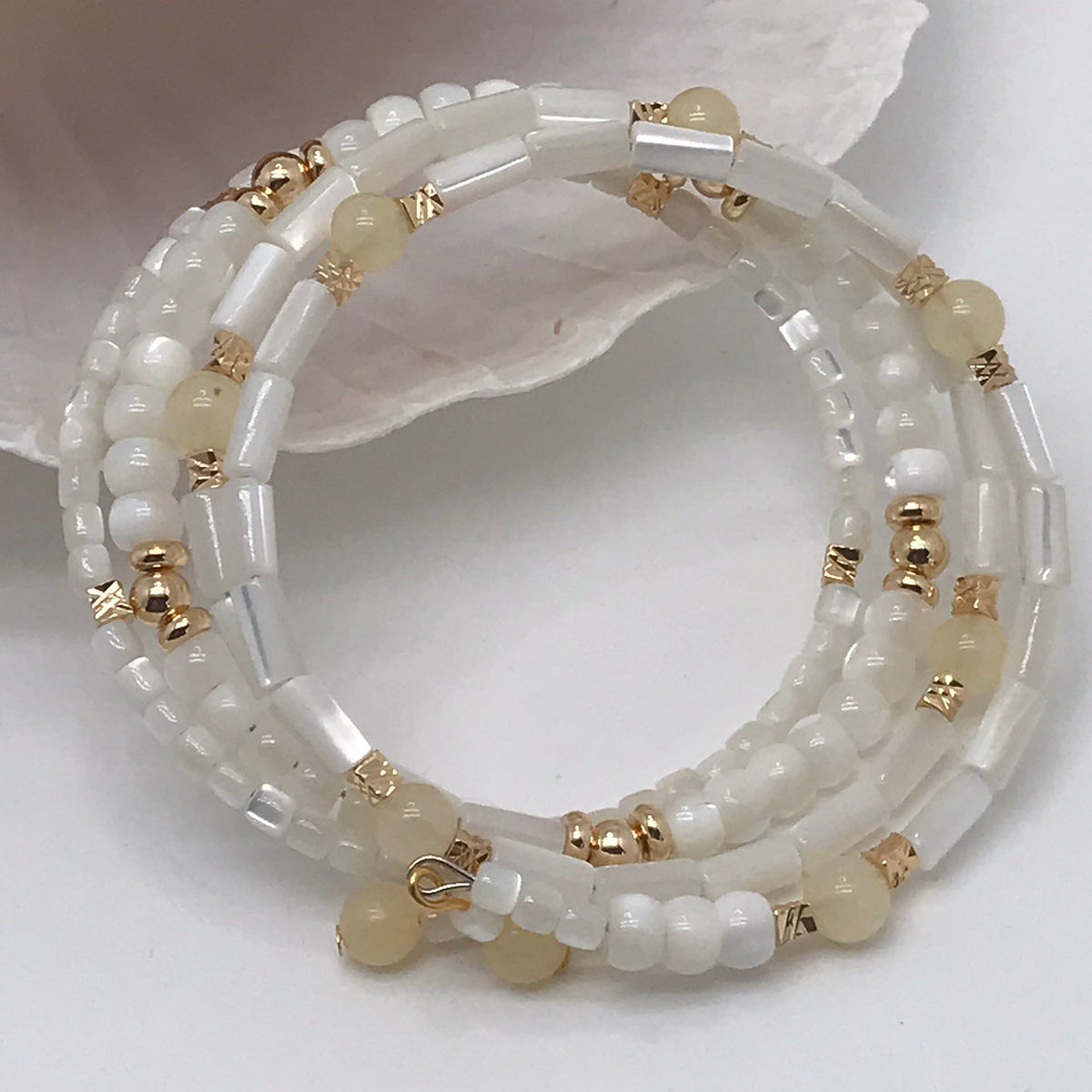 Braclet multi-rang nacre 1060