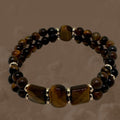 Bracelet oeil de tigre naturel 1098