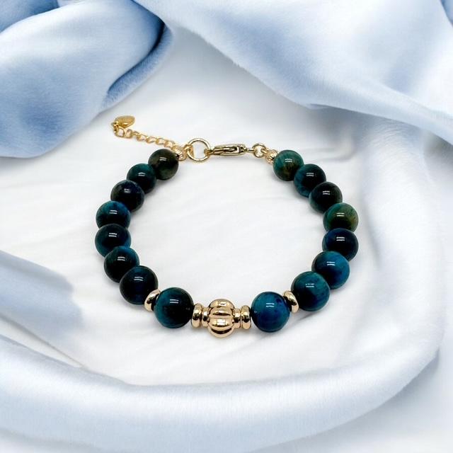 Bracelet en chrysocolle 1144