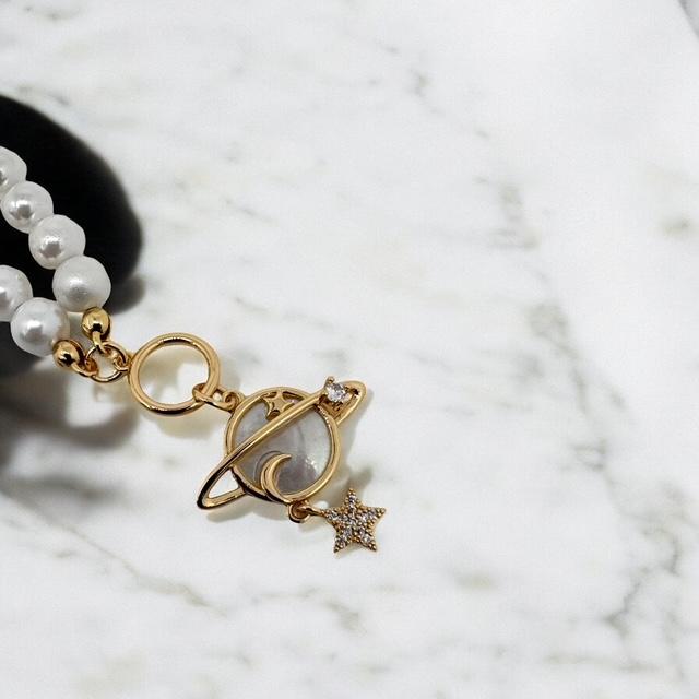 Bracelet double rangs en perles 1190