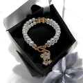 Bracelet double en perles  naturelles 1188