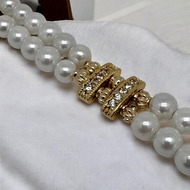 Bracelet double en perles  naturelles 1188