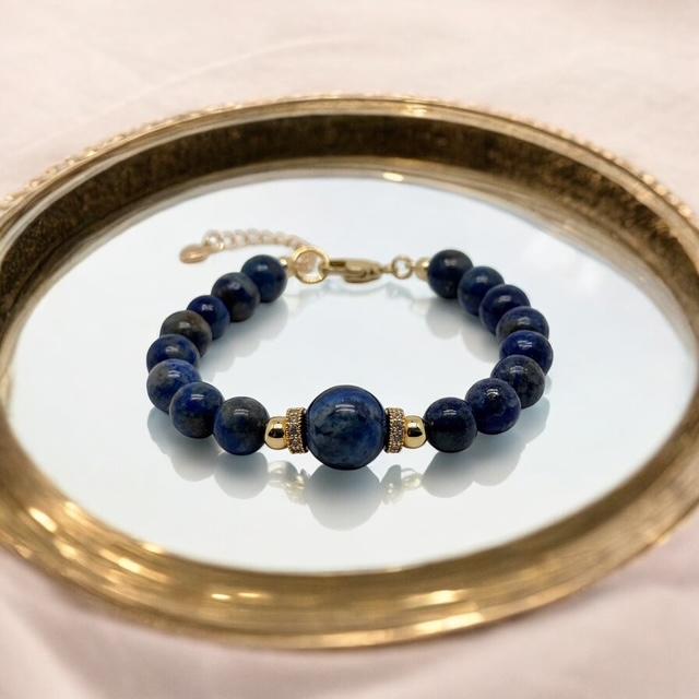 Bracelet lapis-lazuli 1155