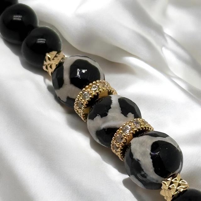 Bracelet en obsidienne 1183