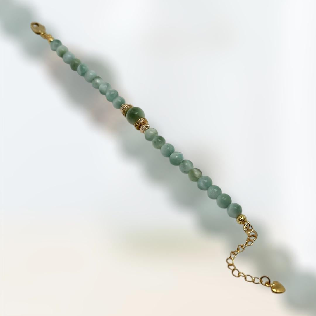 Bracelet en larimar naturel 1153