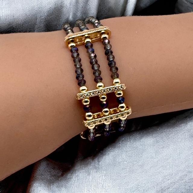 Bracelet triple rangs cristal autrichien 1185