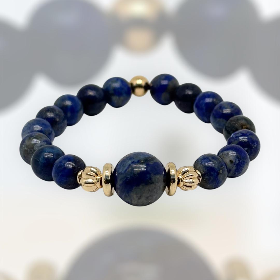 Bracelet lapis-lazuli 1155