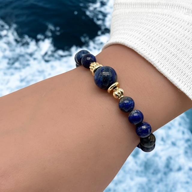 Bracelet lapis-lazuli 1155