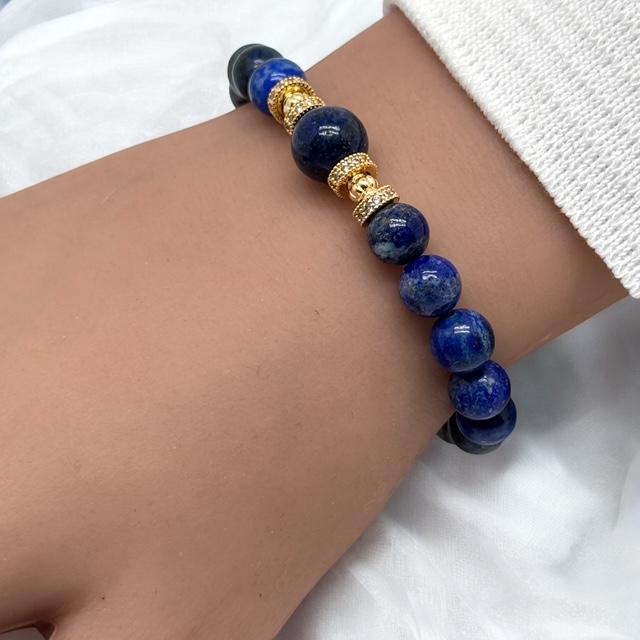 Bracelet en lapis-lazuli 1156