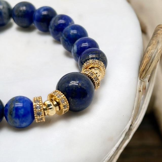 Bracelet en lapis-lazuli 1156